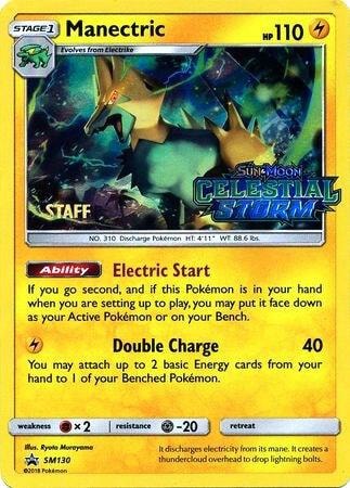 Manectric SM130 Prerelease Staff
