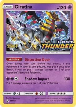 Giratina SM151 Prerelease Staff