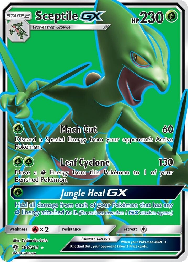Sceptile GX Full Art