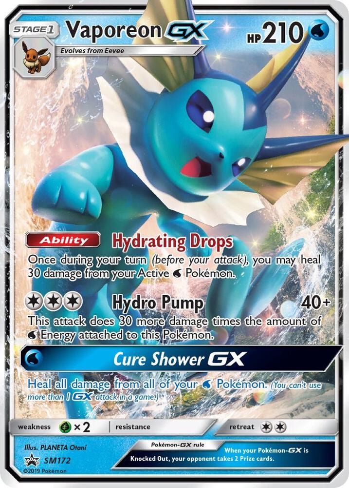 Vaporeon GX SM172
