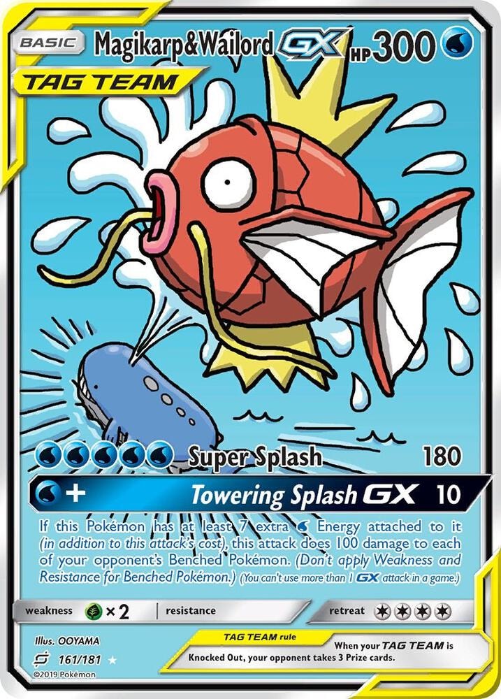 Magikarp and Wailord GX Alternate Full Art