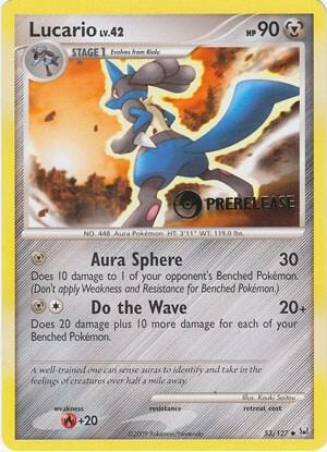 Lucario 53 127 Prerelease