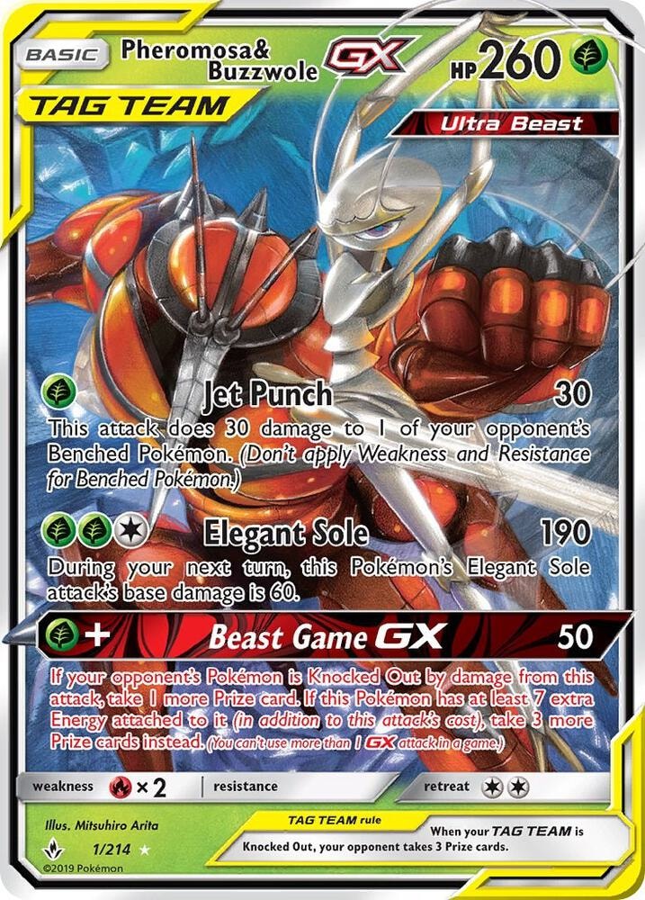 Pheromosa and Buzzwole GX