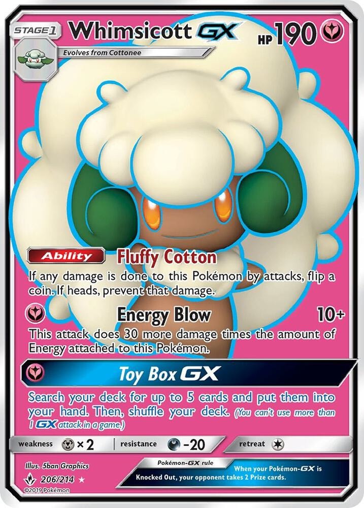 Whimsicott GX Full Art