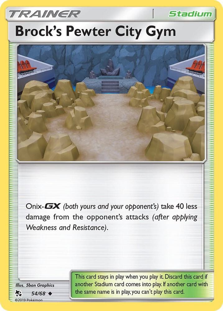 Brocks Pewter City Gym