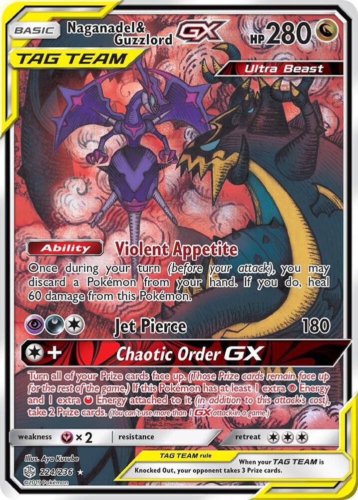 Naganadel and Guzzlord GX Alternate Full Art