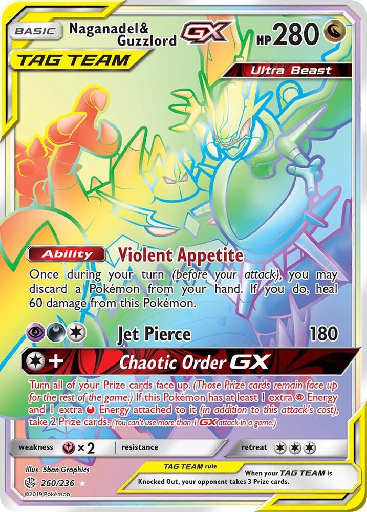 Naganadel and Guzzlord GX Secret