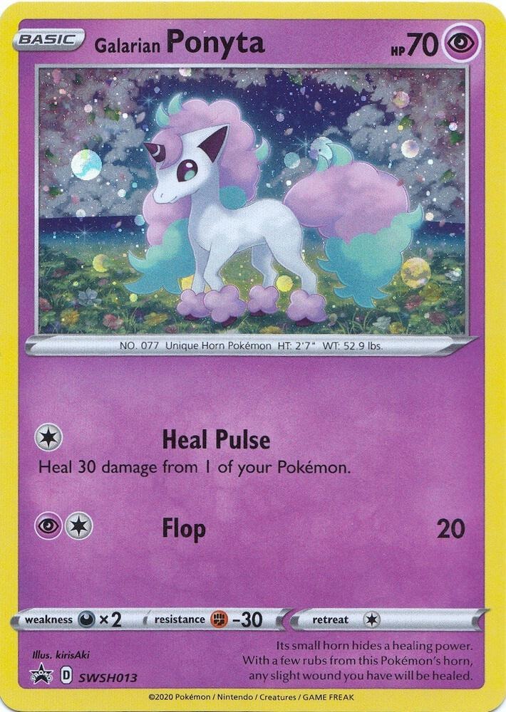 Galarian Ponyta SWSH013