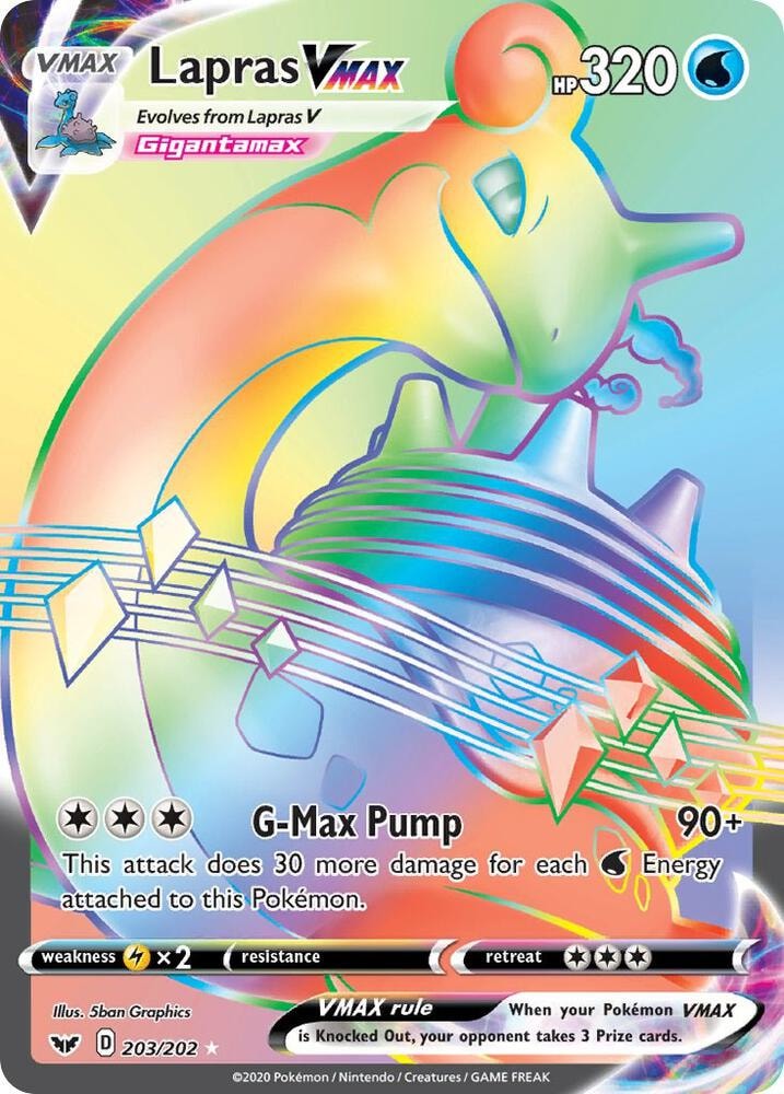 Lapras VMAX Secret