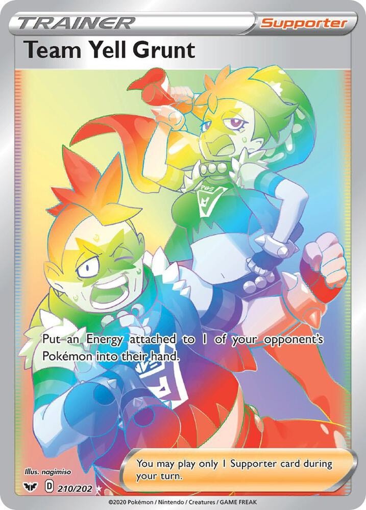 Team Yell Grunt Secret