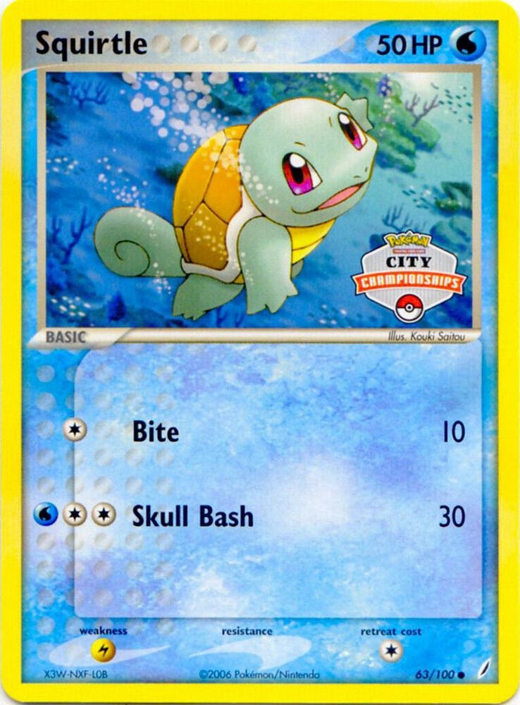 Squirtle 63 100 City Championships