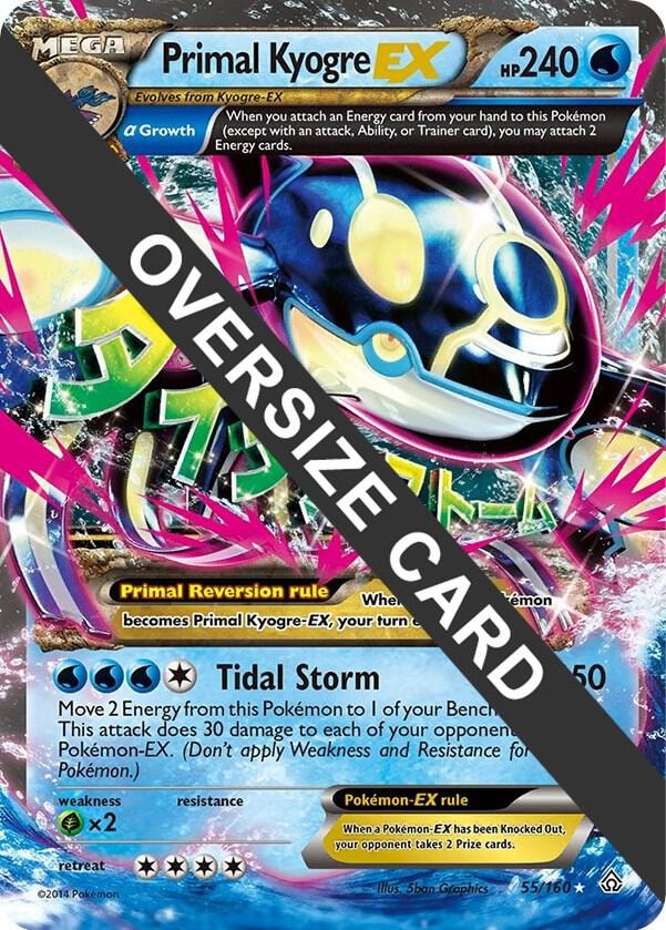 Primal Kyogre EX 55 160