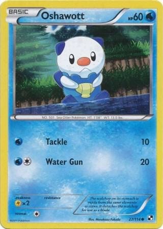 Oshawott 27 114 Cosmos Holo