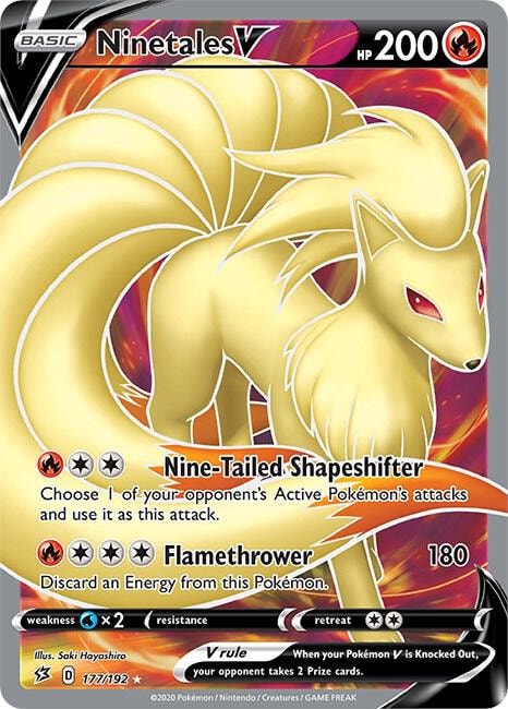 Ninetales V Full Art