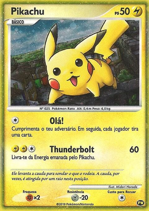 Pikachu Portuguese