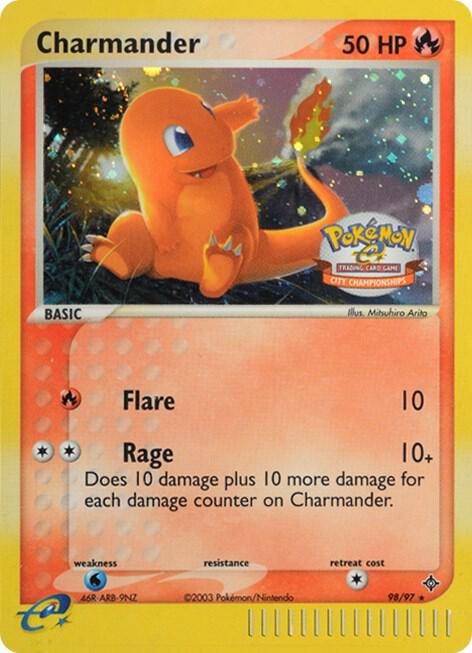 Charmander 98 97 City Championships