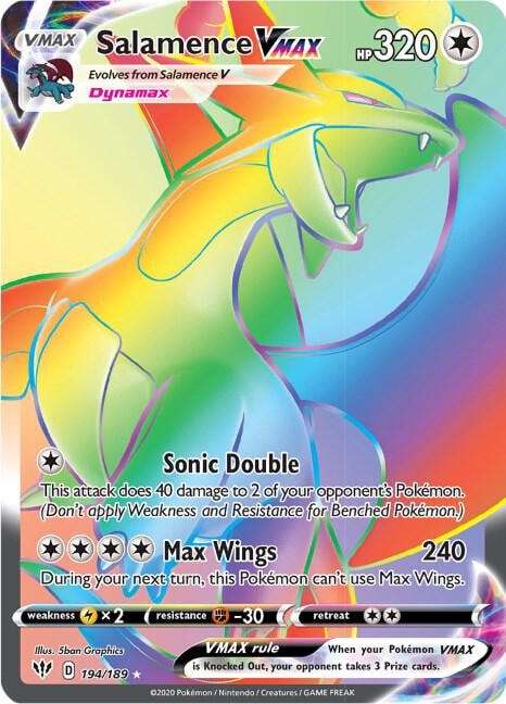 Salamence VMAX Secret