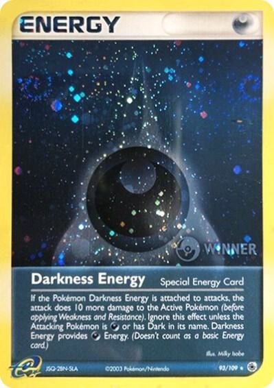 Darkness Energy Special 93 109 Cosmos Holo Winner