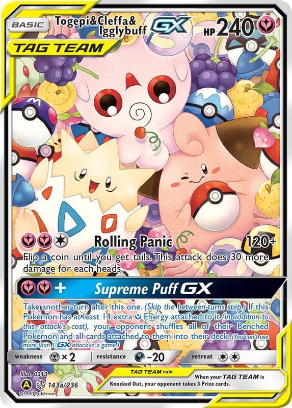 Togepi and Cleffa and Igglybuff GX 143a 236
