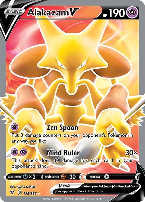 Alakazam V Full Art