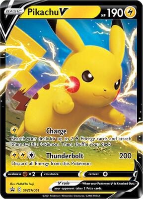 Pikachu V SWSH061