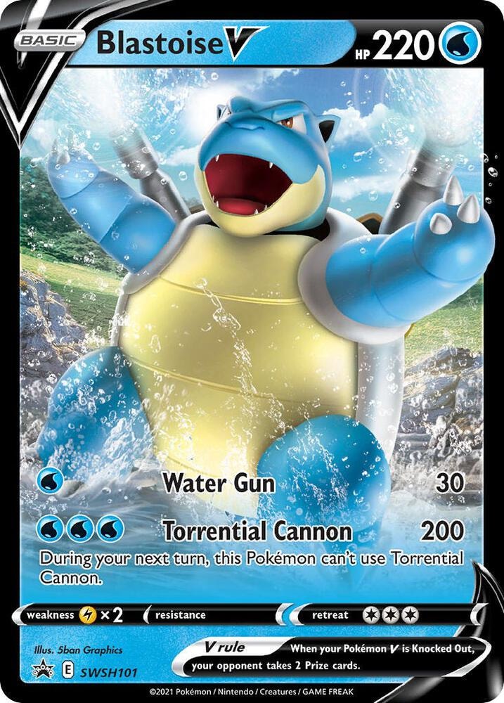 Blastoise V SWSH101