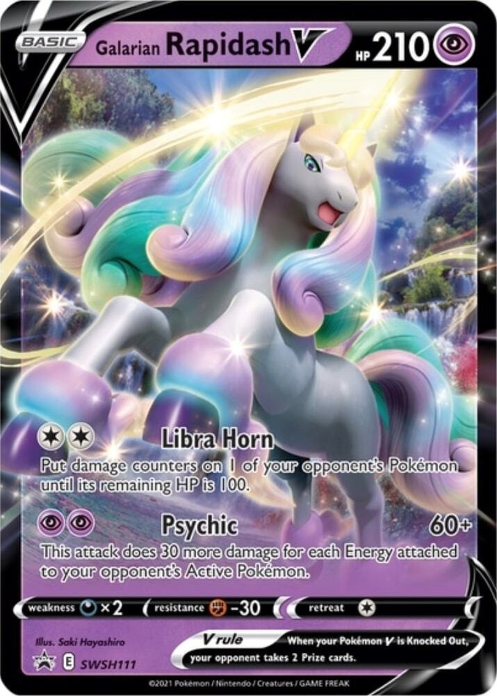 Galarian Rapidash V SWSH111