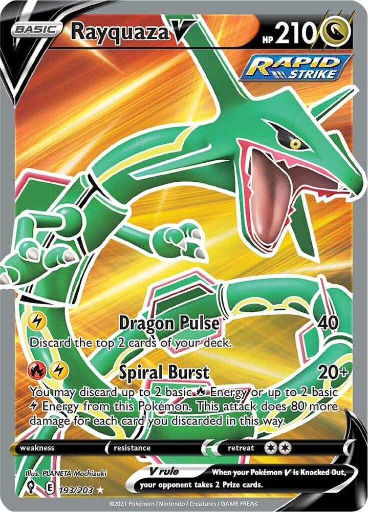 Rayquaza V Full Art