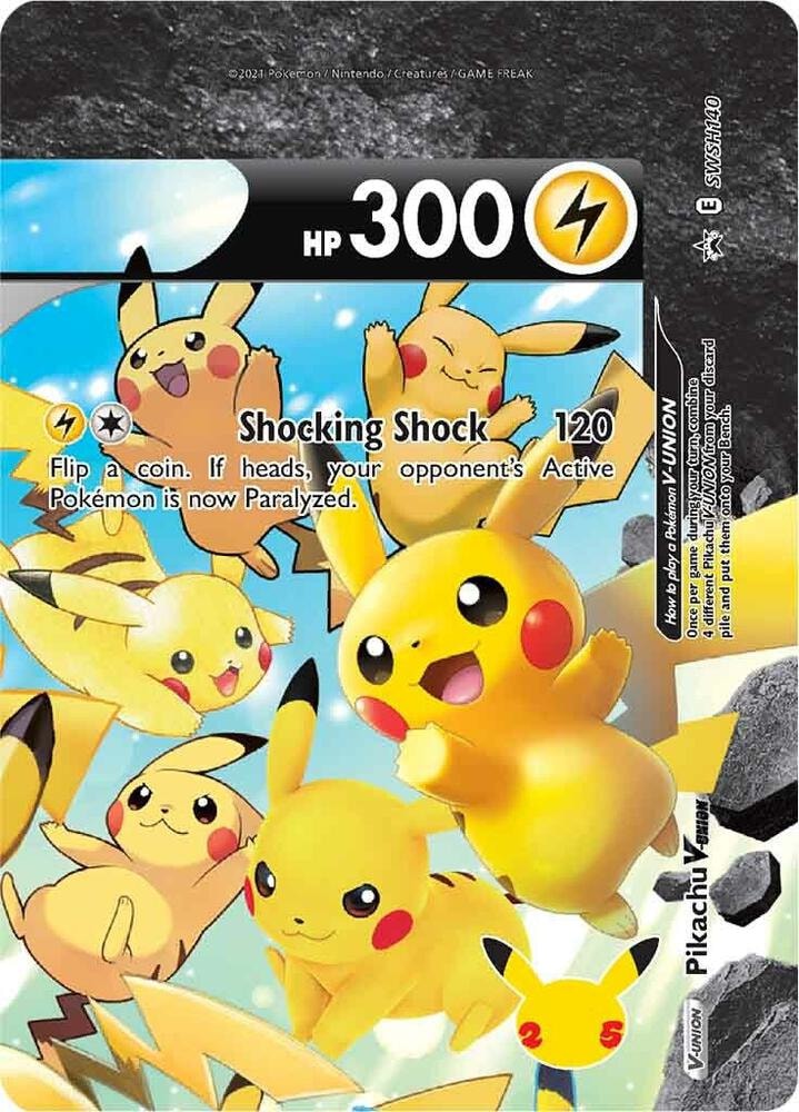 Pikachu V Union SWSH140