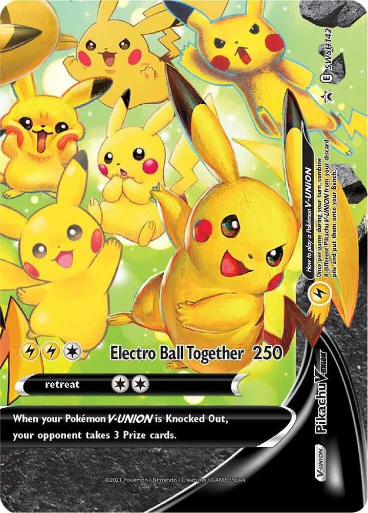 Pikachu V Union SWSH142