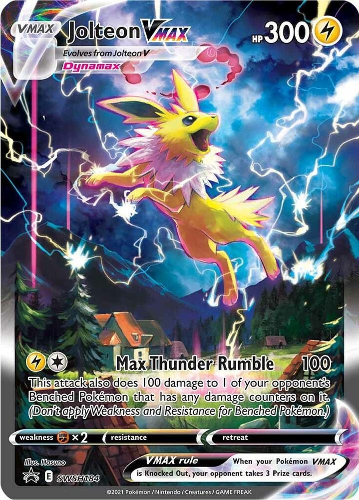 Jolteon VMAX SWSH184