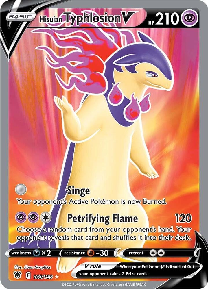 Hisuian Typhlosion V Full Art
