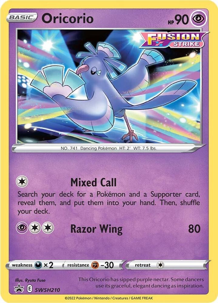 Oricorio SWSH210