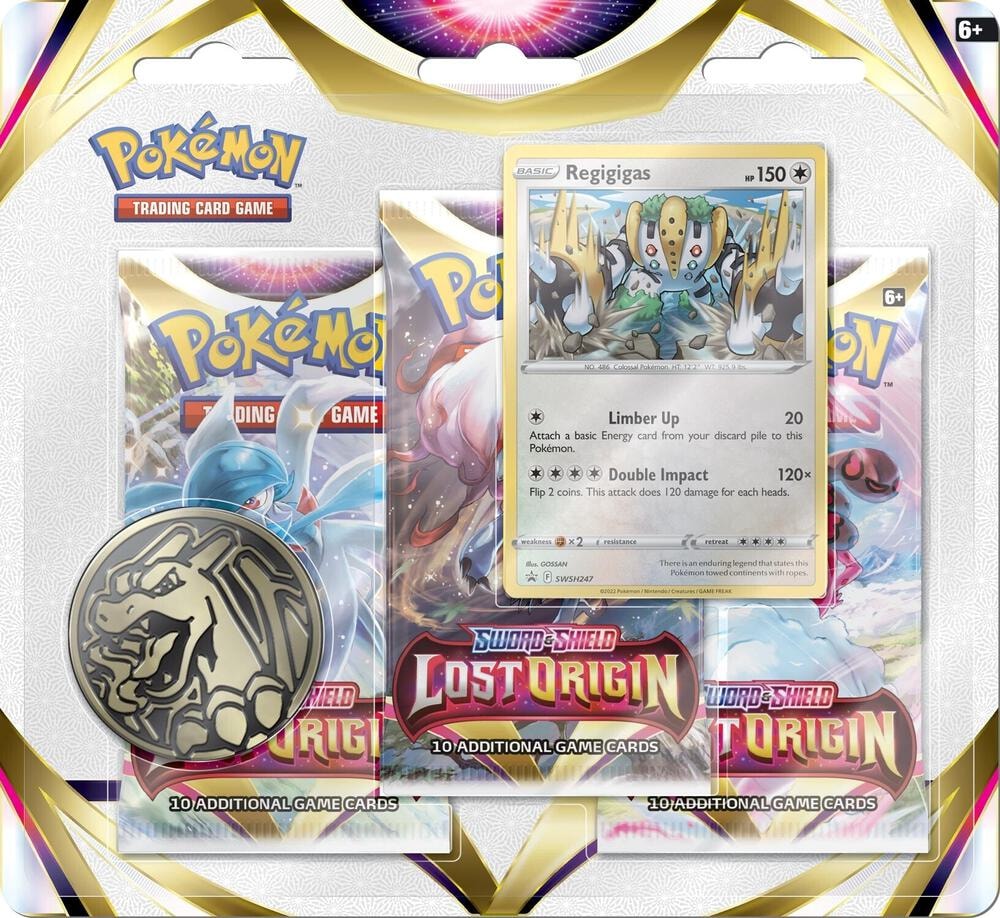 Lost Origin 3 Pack Blister Regigigas