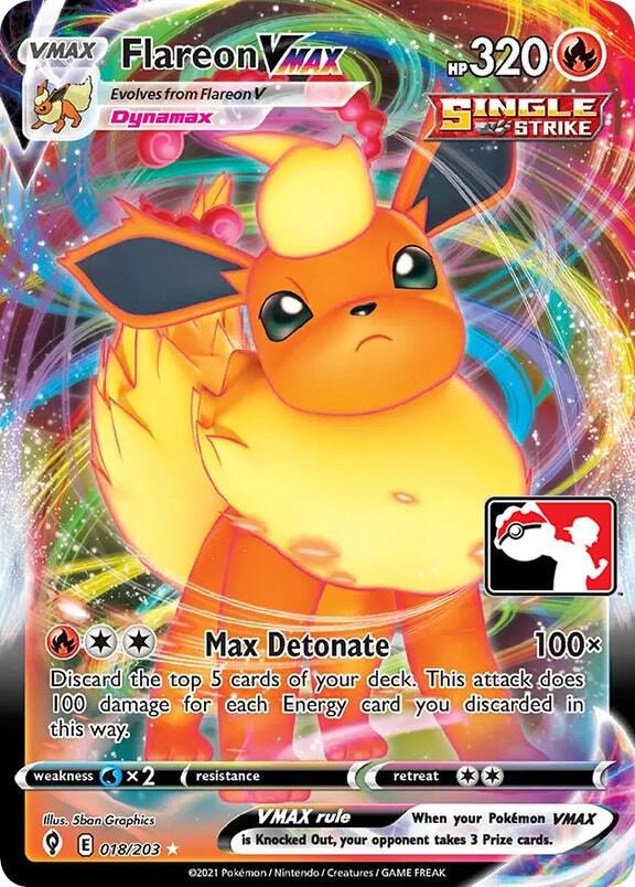 Flareon VMAX 018 203