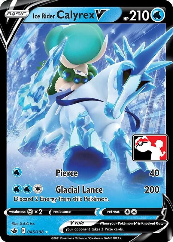 Ice Rider Calyrex V 045 198