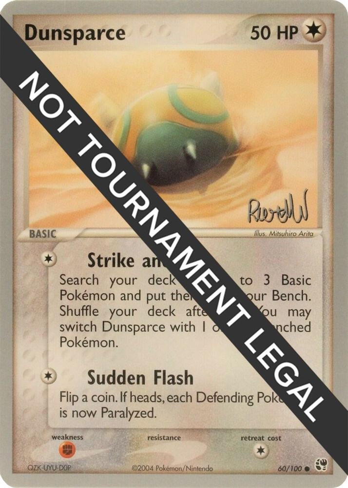 Dunsparce 2004 Reed Weichler