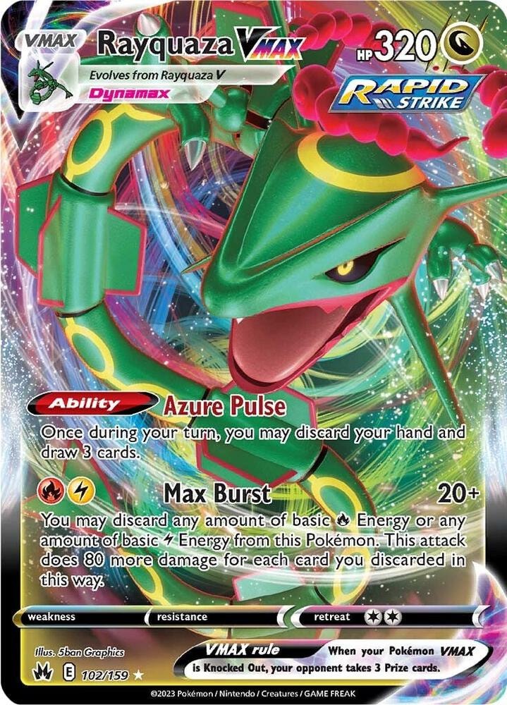 Rayquaza VMAX 102