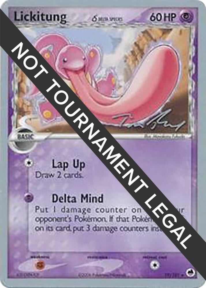 Lickitung Delta Species 2007 Tom Roos