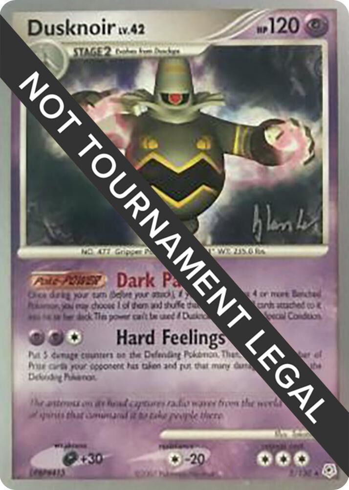 Dusknoir 2008 Dylan Lefavour