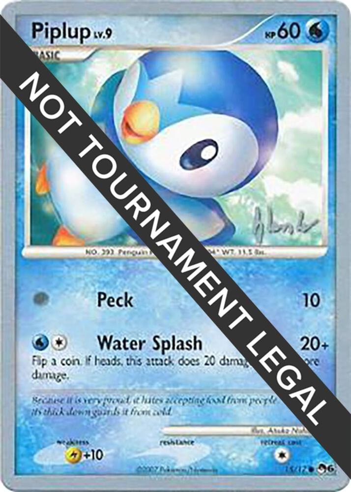 Piplup 15 2008 Dylan Lefavour