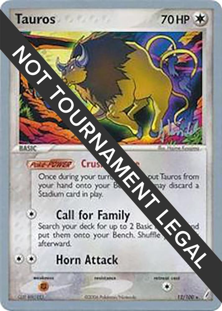 Tauros 2008 Dylan Lefavour