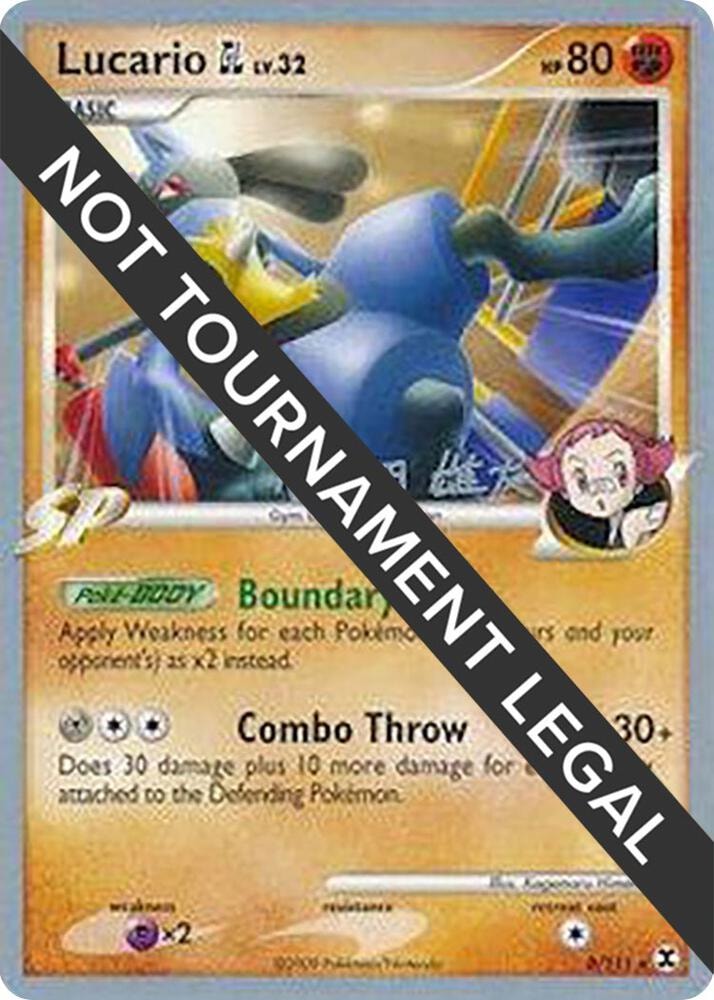 Lucario GL 2010 Yuta Komatsuda