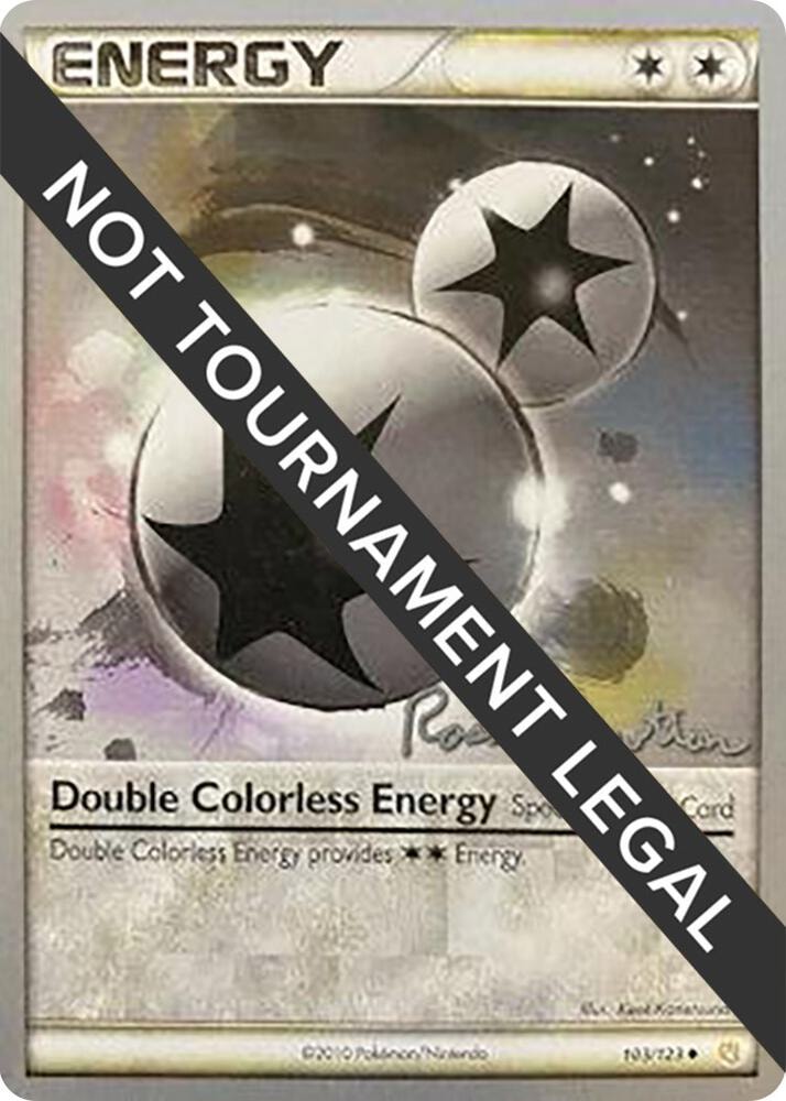 Double Colorless Energy 2011 Ross Cawthon