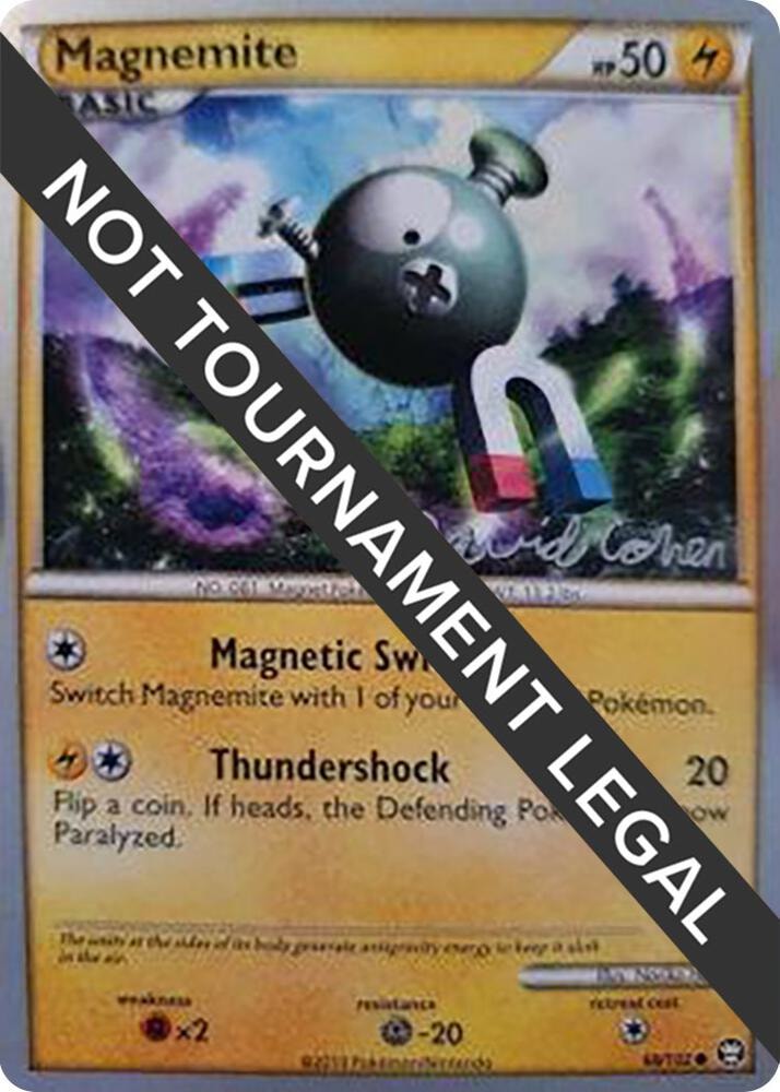 Magnemite 2011 David Cohen