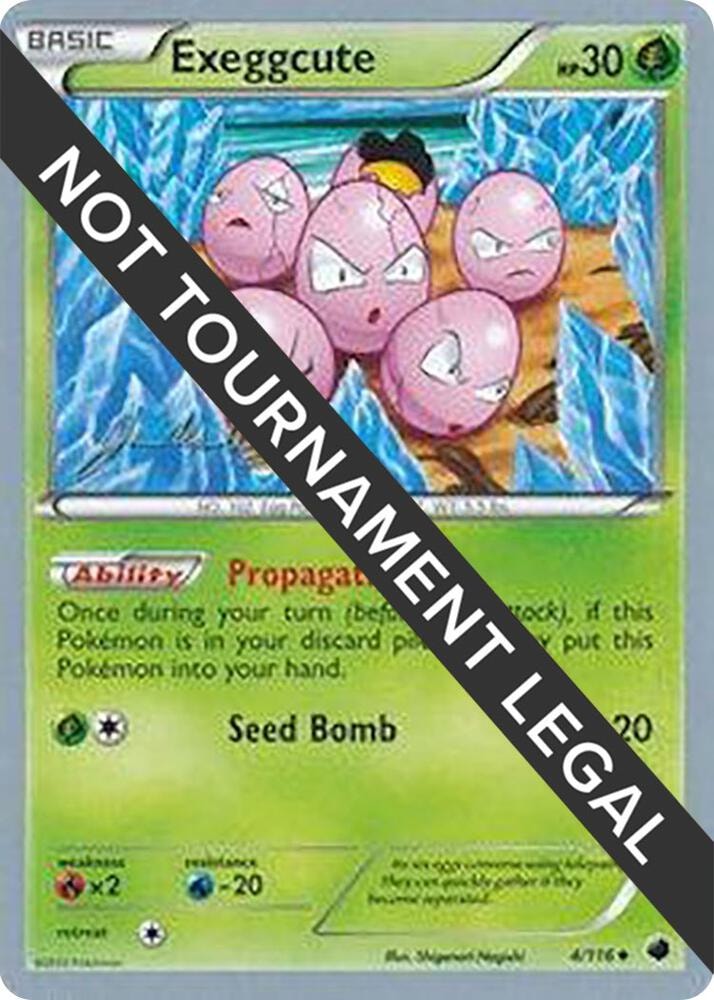 Exeggcute 2015 Jacob Van Wagner
