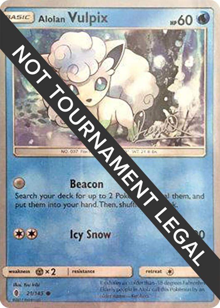 Alolan Vulpix 2017 Diego Cassiraga