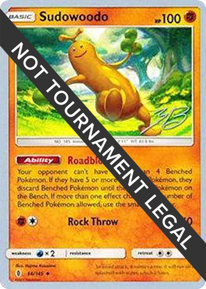 Sudowoodo 2017 Zachary Bokhari