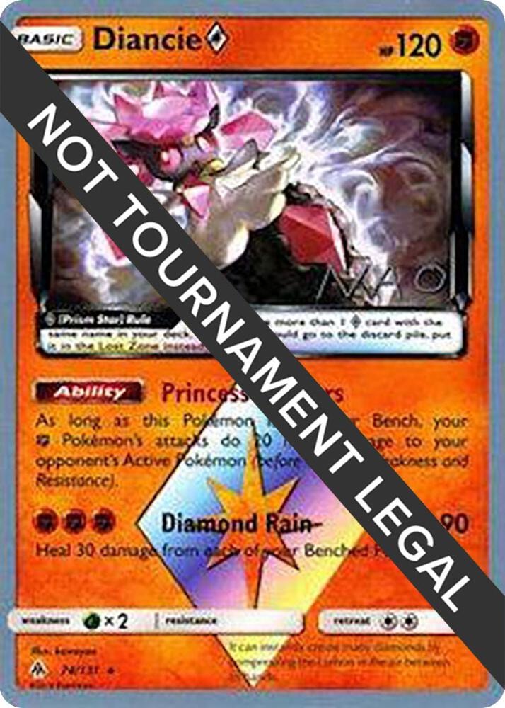 Diancie Prism Star 2018 Naohito Inoue