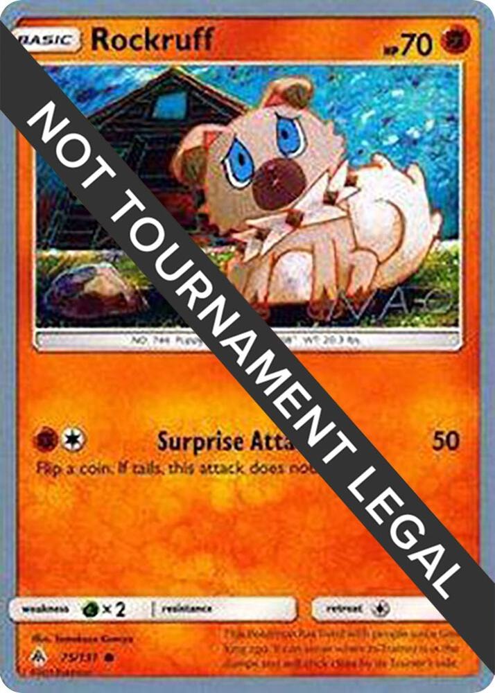 Rockruff 2018 Naohito Inoue